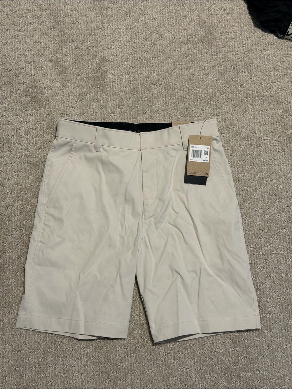 Nike Men's Light Beige Golf Shorts